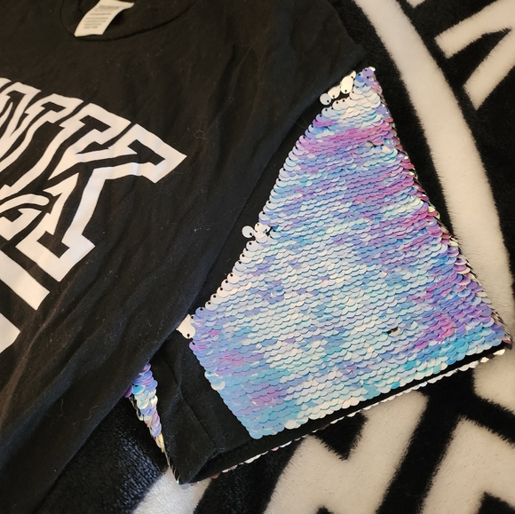 Victorias Secret PINK mermaid bling tee xs - Picture 4 of 6